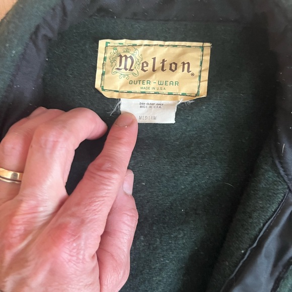 Green Wool Jacket - Picture 2 of 3